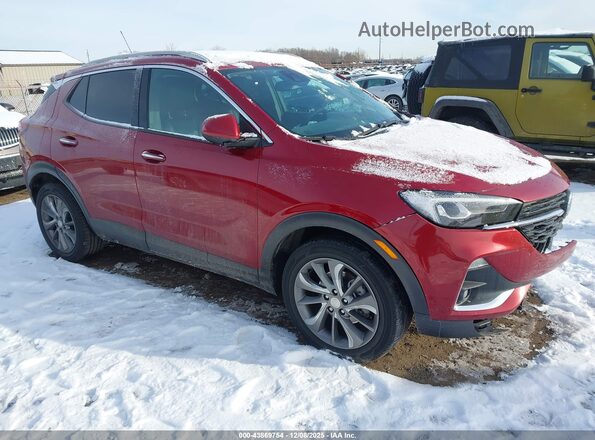 KL4MMFSLXMB140240 2021 BUICK ENCORE Burgundy 