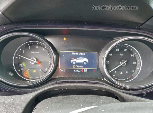 KL4MMGSL7LB084925 2020 BUICK ENCORE Blue Սարքավորումների վահանակի տեսք