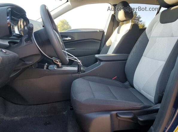 KL77LFE27RC204922 2024 CHEVROLET TRAX Blue Widok wnętrza z przodu