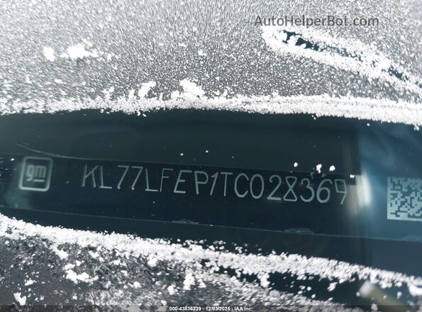KL77LFEP1TC028369 2026 CHEVROLET TRAX Gray Вид підкапотного простору
