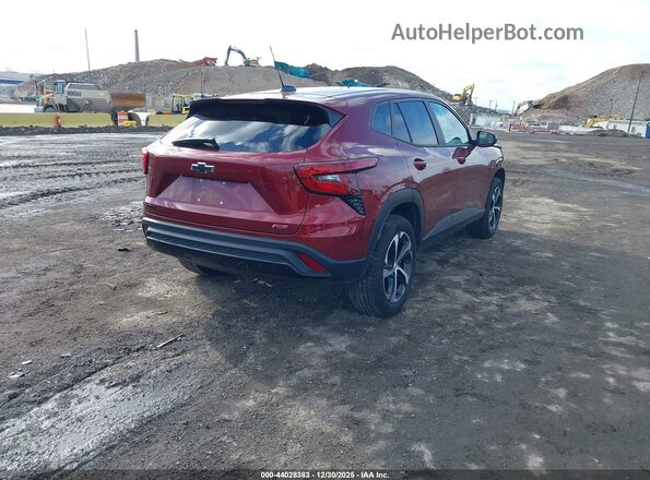 KL77LGE21RC096321 2024 CHEVROLET TRAX Red უკანა მარჯვენა