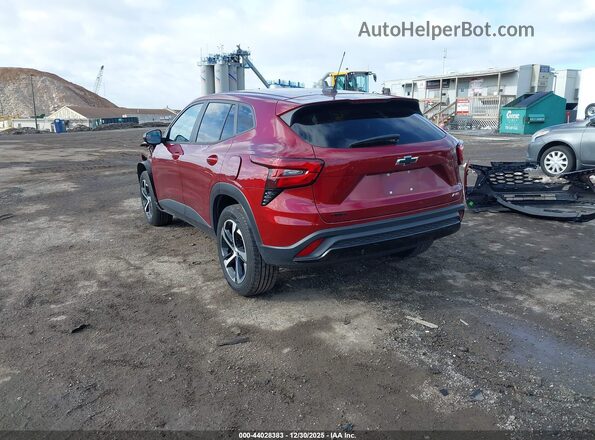 KL77LGE21RC096321 2024 CHEVROLET TRAX Red უკანა მარცხენა