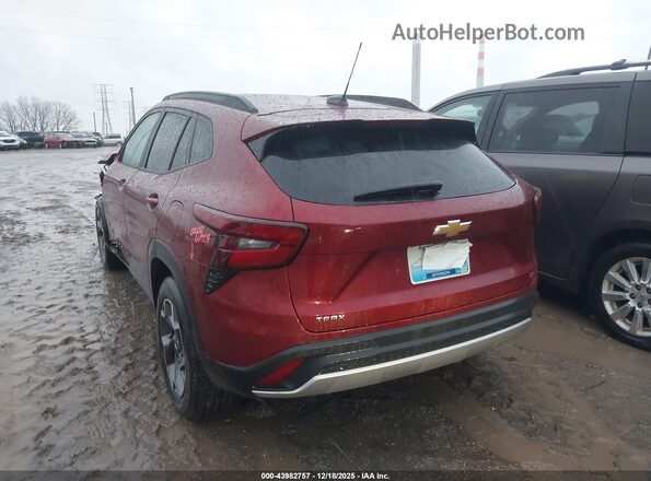 KL77LHEP6SC292097 2025 CHEVROLET TRAX Red Tył lewy