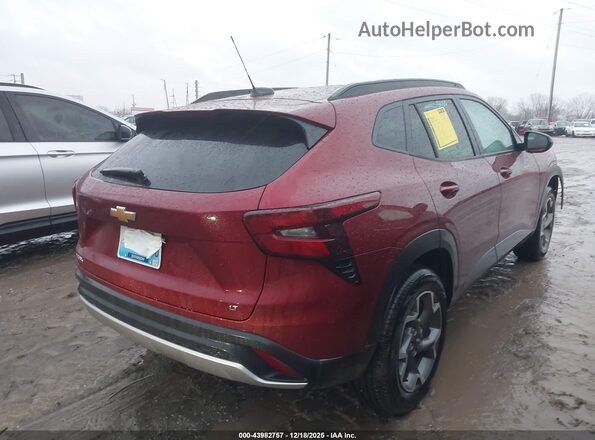 KL77LHEP6SC292097 2025 CHEVROLET TRAX Red Tył prawy