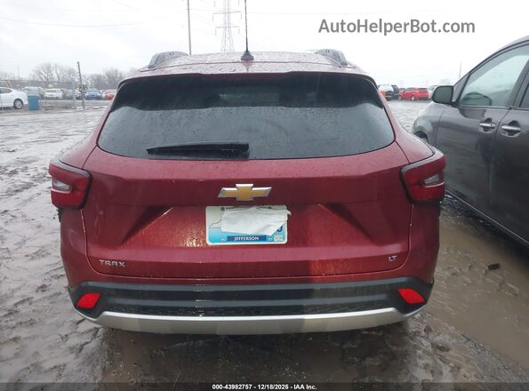 KL77LHEP6SC292097 2025 CHEVROLET TRAX Red 