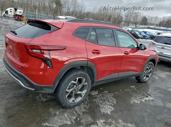 KL77LHEP6TC005827 2026 CHEVROLET TRAX Burgundy Задня права чверть