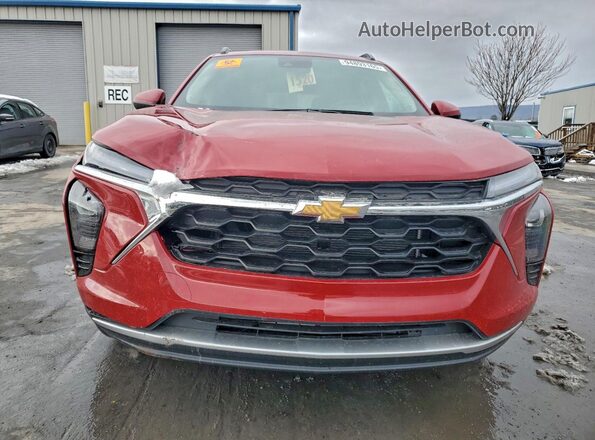 KL77LHEP6TC005827 2026 CHEVROLET TRAX Burgundy Вид спереду