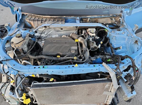 KL77LJE23RC047473 2024 CHEVROLET TRAX Blue Вид задньої частини салону