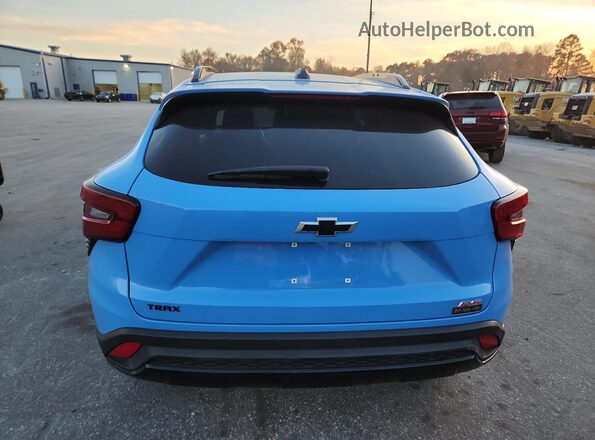 KL77LJE23RC047473 2024 CHEVROLET TRAX Blue Вид ззаду