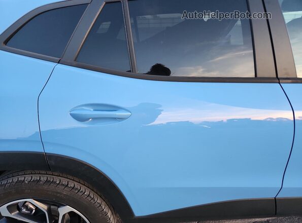 KL77LJE23RC047473 2024 CHEVROLET TRAX Blue Вид задніх сидінь