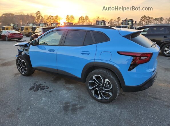 KL77LJE23RC047473 2024 CHEVROLET TRAX Blue Задня ліва чверть
