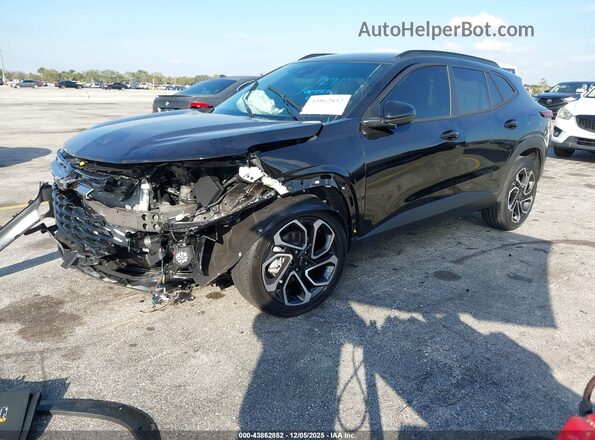 KL77LJEPXTC005143 2026 CHEVROLET TRAX Black Передня ліва чверть