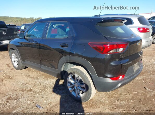 KL79MMS22NB114978 2022 CHEVROLET TRAILBLAZER Black Tył lewy