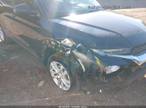 KL79MMS22NB114978 2022 CHEVROLET TRAILBLAZER Black Widok z przodu