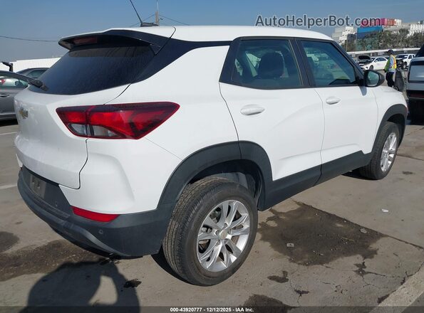 KL79MMS26NB101926 2022 CHEVROLET TRAILBLAZER White Задня права чверть