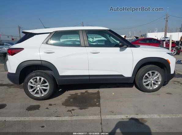KL79MMS26NB101926 2022 CHEVROLET TRAILBLAZER White Панорамний вид салону 360°