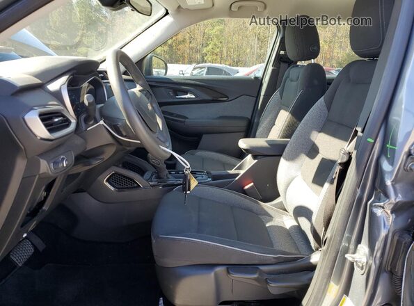 KL79MMS27NB118184 2022 CHEVROLET TRAILBLAZER Серый Вид салона спереди