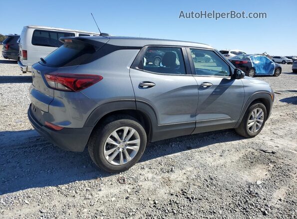 KL79MMS27NB118184 2022 CHEVROLET TRAILBLAZER Серый Задняя правая четверть