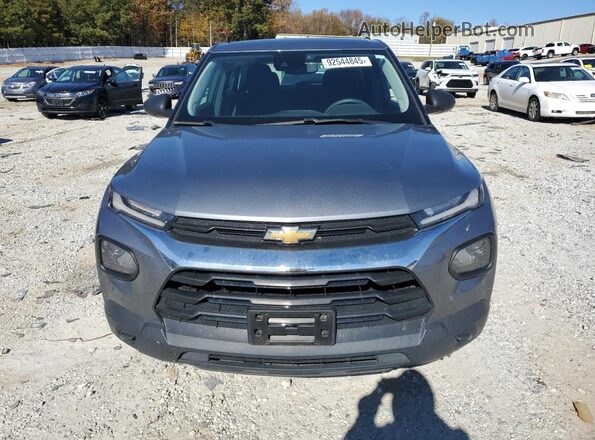 KL79MMS27NB118184 2022 CHEVROLET TRAILBLAZER Серый Вид спереди