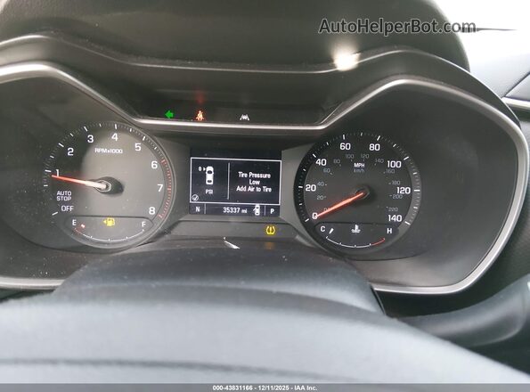 KL79MMS29MB016299 2021 CHEVROLET TRAILBLAZER Black Widok tylnych siedzeń