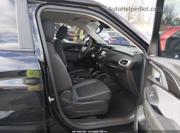 KL79MMS29MB016299 2021 CHEVROLET TRAILBLAZER Black Widok wnętrza z przodu
