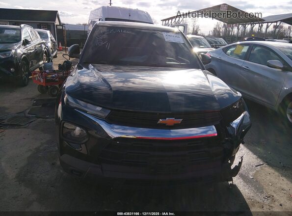 KL79MMS29MB016299 2021 CHEVROLET TRAILBLAZER Black Widok zestawu wskaźników