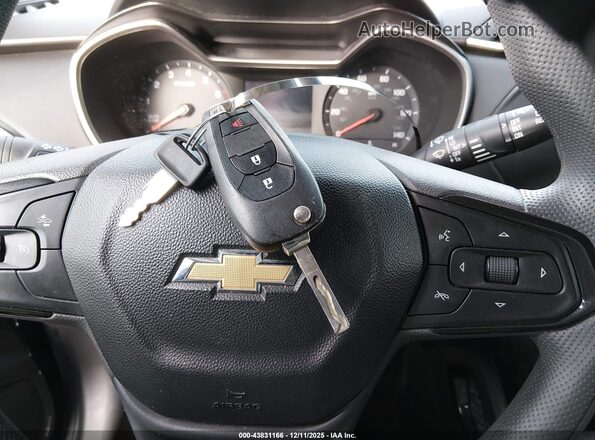 KL79MMS29MB016299 2021 CHEVROLET TRAILBLAZER Black Widok deski rozdzielczej