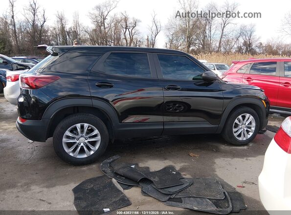 KL79MMS29MB016299 2021 CHEVROLET TRAILBLAZER Black Widok wnętrza z tyłu