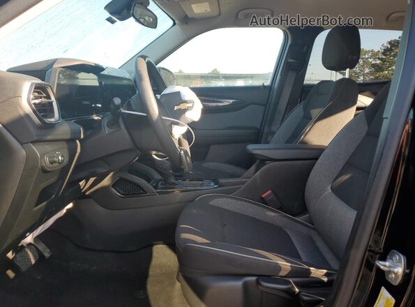 KL79MPS25RB175457 2024 CHEVROLET TRAILBLAZER Черный Вид салона спереди