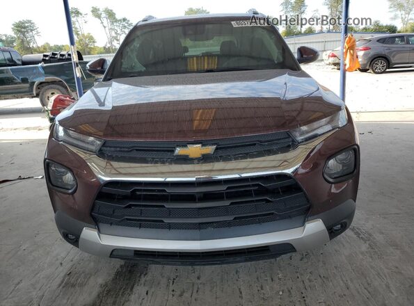 KL79MPS26PB095646 2023 CHEVROLET TRAILBLAZER Burgundy Widok z przodu