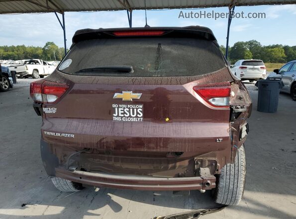 KL79MPS26PB095646 2023 CHEVROLET TRAILBLAZER Burgundy Widok z tyłu