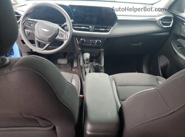 KL79MPS29RB069707 2024 CHEVROLET TRAILBLAZER Blue Dashboard view