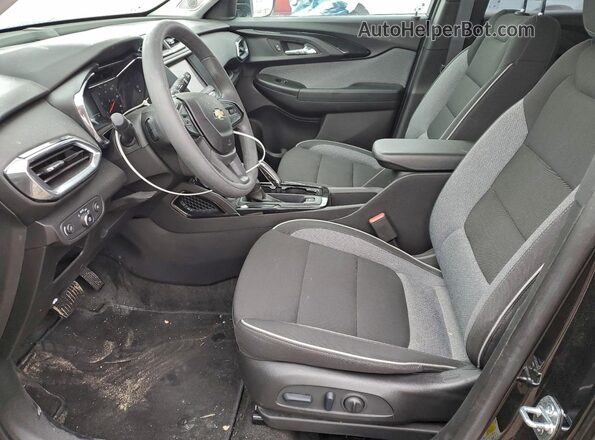 KL79MPS2XPB143617 2023 CHEVROLET TRAILBLAZER Black Widok wnętrza z przodu