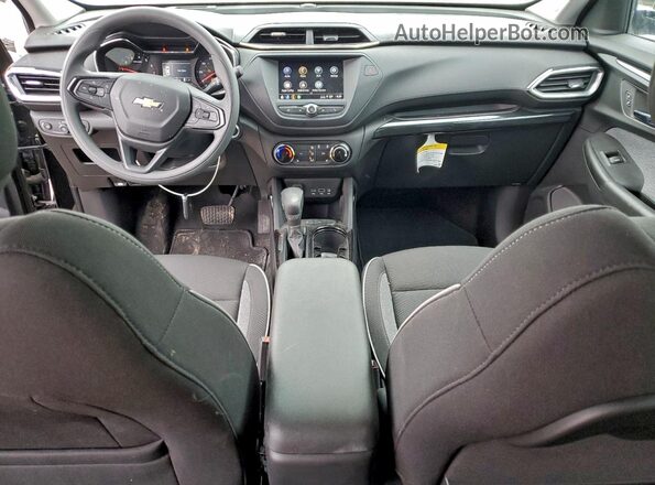 KL79MPS2XPB143617 2023 CHEVROLET TRAILBLAZER Black Widok deski rozdzielczej