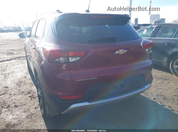 KL79MPS2XPB211379 2023 CHEVROLET TRAILBLAZER Red Հետևի ձախ