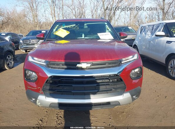 KL79MPS2XPB211379 2023 CHEVROLET TRAILBLAZER Red Սարքավորումների վահանակի տեսք