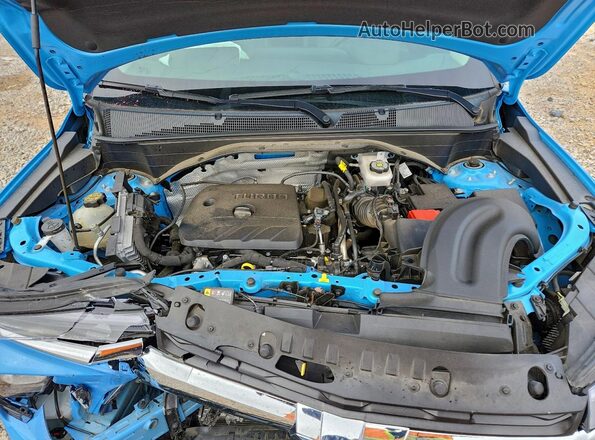 KL79MPSL4RB117283 2024 CHEVROLET TRAILBLAZER Blue ძრავის განყოფილების ხედი