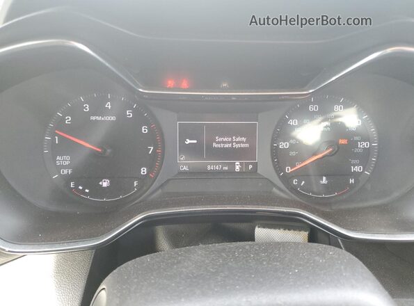 KL79MPSL6NB061616 2022 CHEVROLET TRAILBLAZER White Vista del cuadro de instrumentos