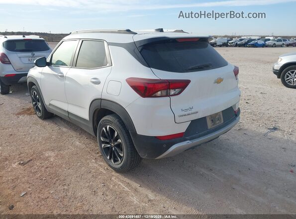 KL79MPSL7NB109575 2022 CHEVROLET TRAILBLAZER White Հետևի ձախ