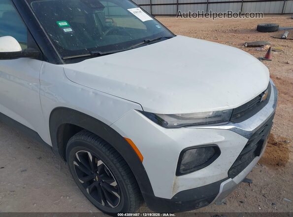 KL79MPSL7NB109575 2022 CHEVROLET TRAILBLAZER White Դիմացի տեսք
