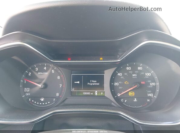KL79MPSL9MB021870 2021 CHEVROLET TRAILBLAZER White Widok tylnych siedzeń