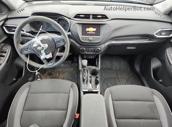 KL79MRSL0PB157899 2023 CHEVROLET TRAILBLAZER Black Вид панелі приладів