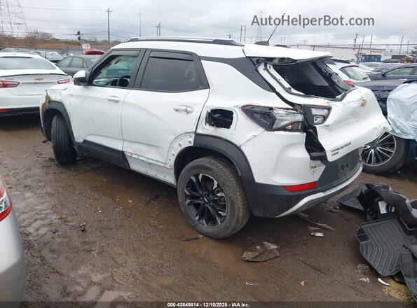 KL79MRSL2MB166549 2021 CHEVROLET TRAILBLAZER White Tył lewy