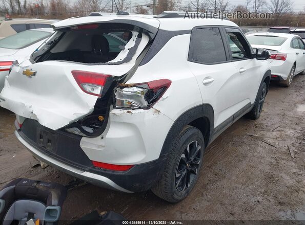 KL79MRSL2MB166549 2021 CHEVROLET TRAILBLAZER White Tył prawy