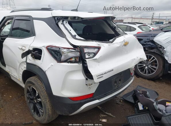 KL79MRSL2MB166549 2021 CHEVROLET TRAILBLAZER White Widok z przodu