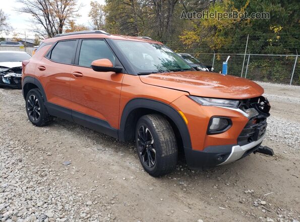KL79MRSL4NB102935 2022 CHEVROLET TRAILBLAZER Orange Առջևի աջ