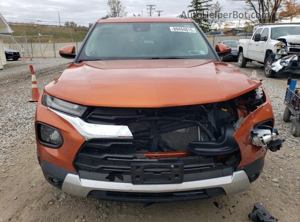 KL79MRSL4NB102935 2022 CHEVROLET TRAILBLAZER Orange Դիմացի տեսք