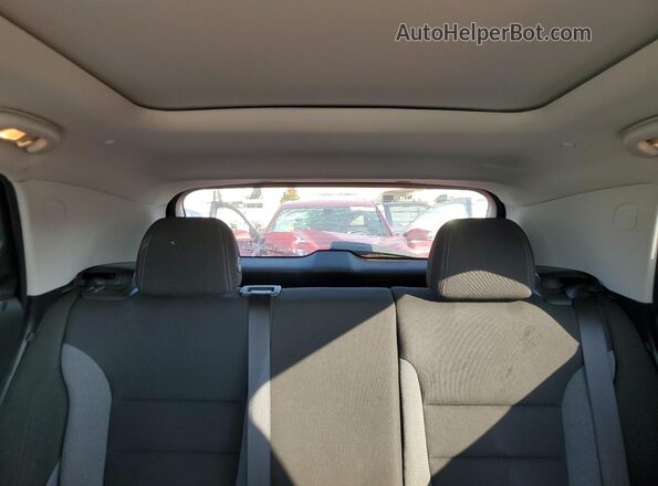 KL79MRSL5MB014149 2021 CHEVROLET TRAILBLAZER Red Rear seats view