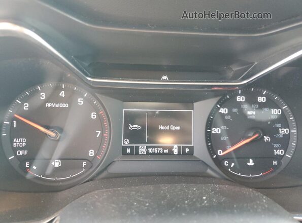 KL79MRSL5MB014149 2021 CHEVROLET TRAILBLAZER Red Instrument cluster view