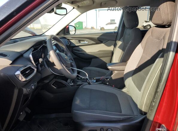 KL79MRSL5MB014149 2021 CHEVROLET TRAILBLAZER Red Front interior view